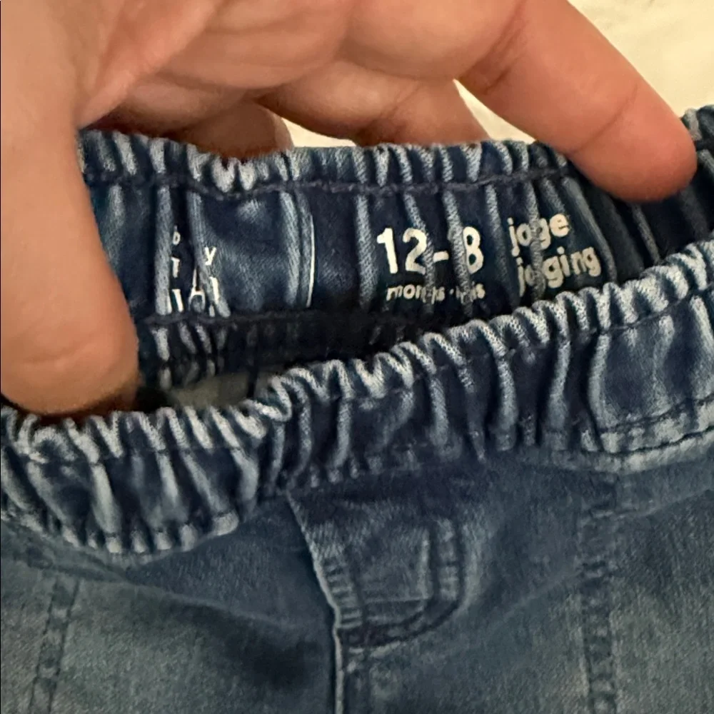GAP Kids Blue Denim Jogger Jeans